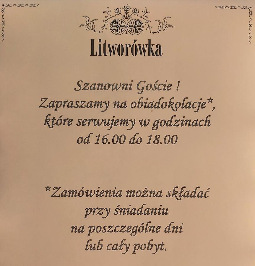 Willa Litworowka Biały Dunajec Exterior foto